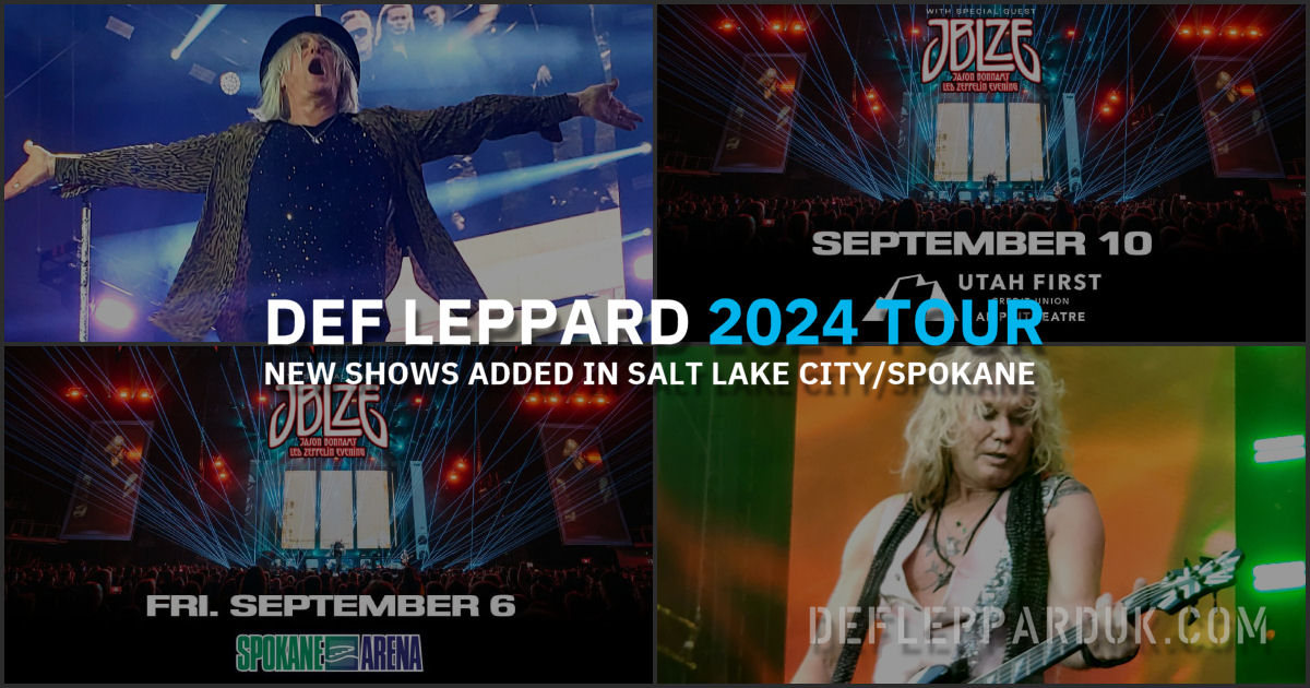 Def Leppard 2024. Def Leppard 2024.