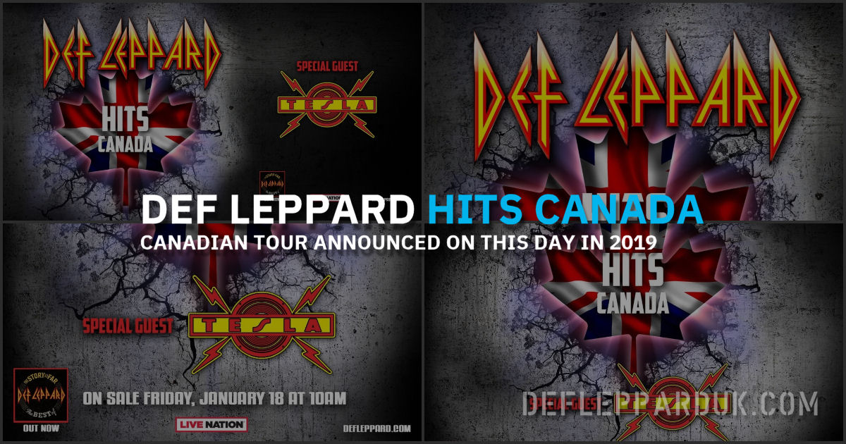 Def Leppard 2019. Def Leppard 2019.