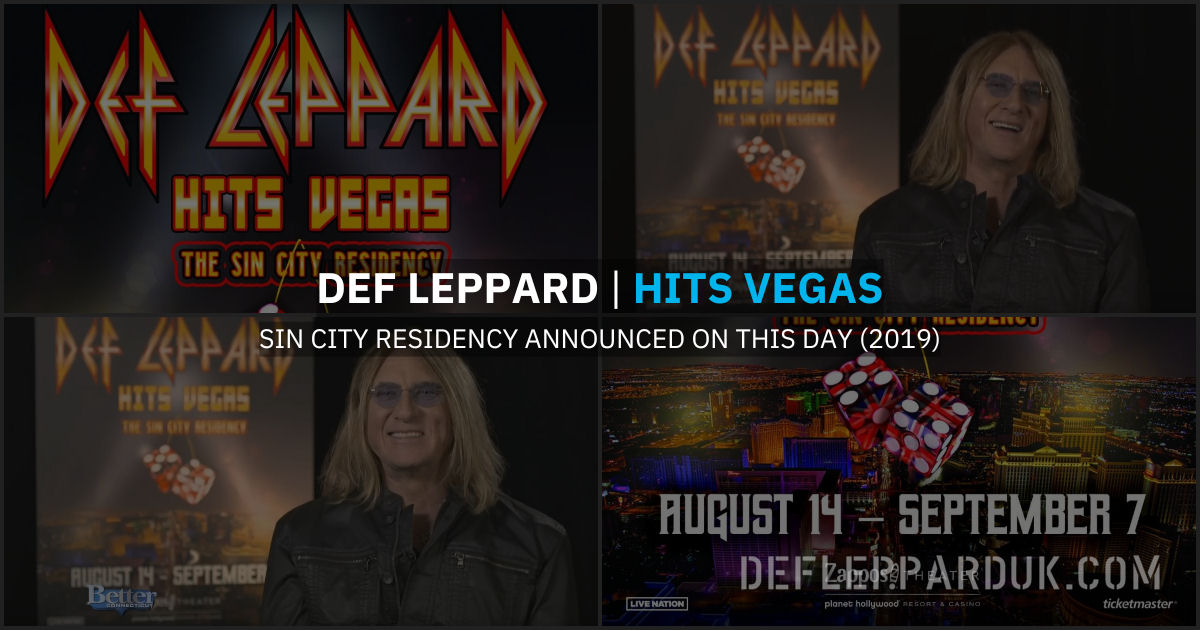 Def Leppard 2018.