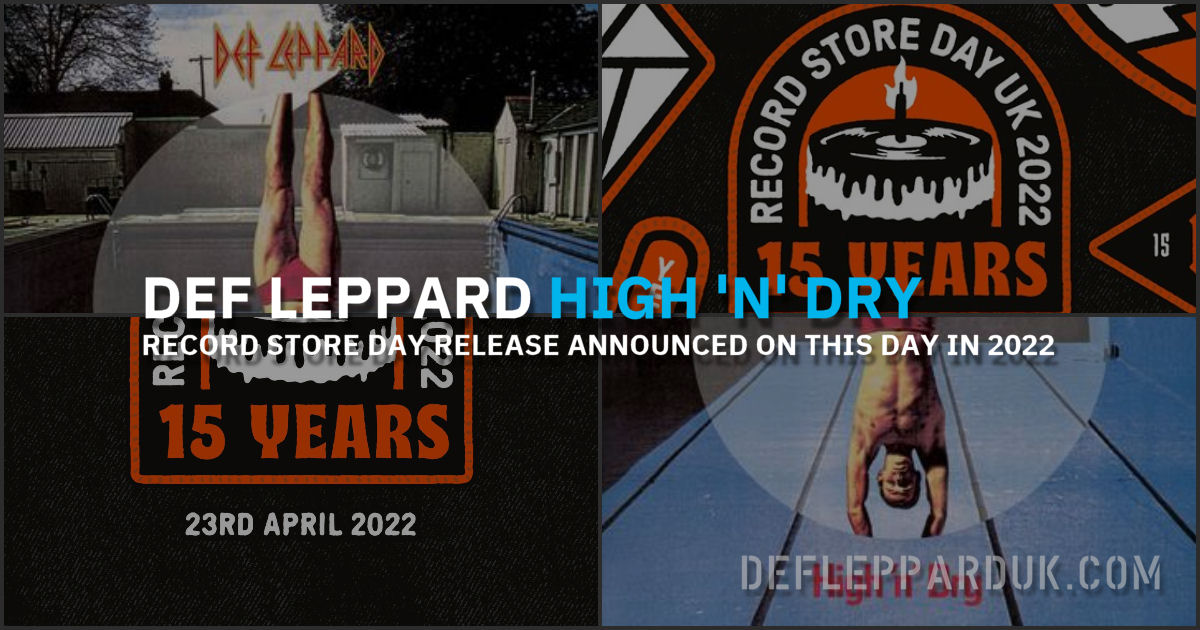Def Leppard 2022. Def Leppard 2022.
