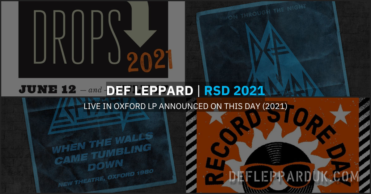 Def Leppard 2021. Def Leppard 2021.