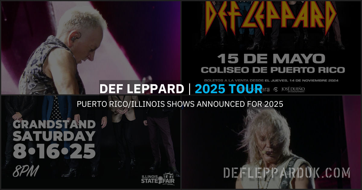 Def Leppard 2025.