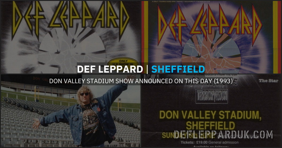 Def Leppard 1993. Def Leppard 1993.
