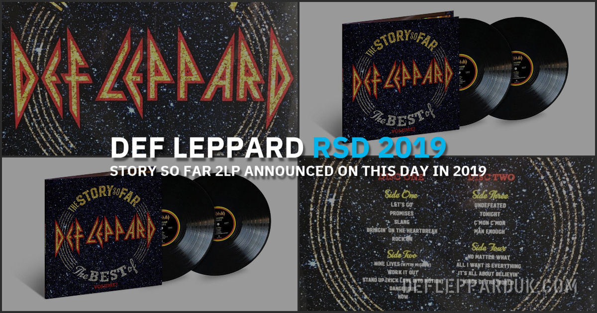Def Leppard 2019. Def Leppard 2019.