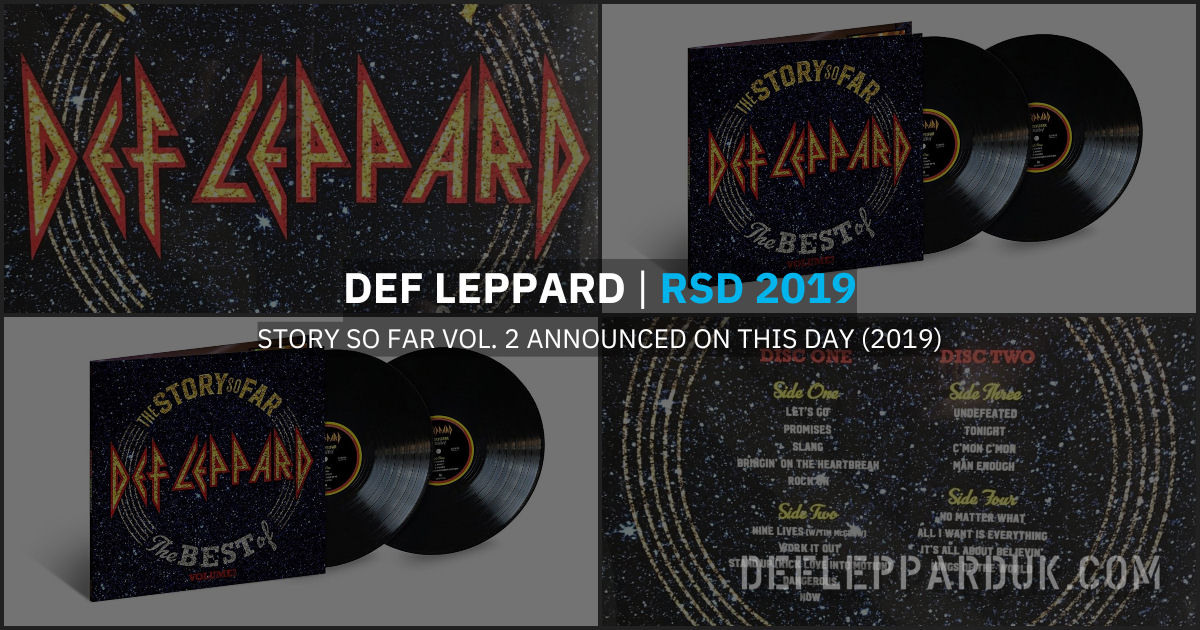 Def Leppard 2019. Def Leppard 2019.