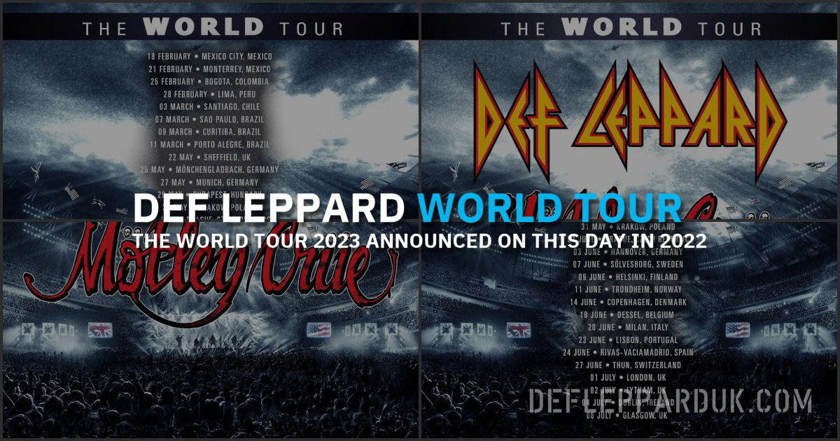 Def Leppard 2022.