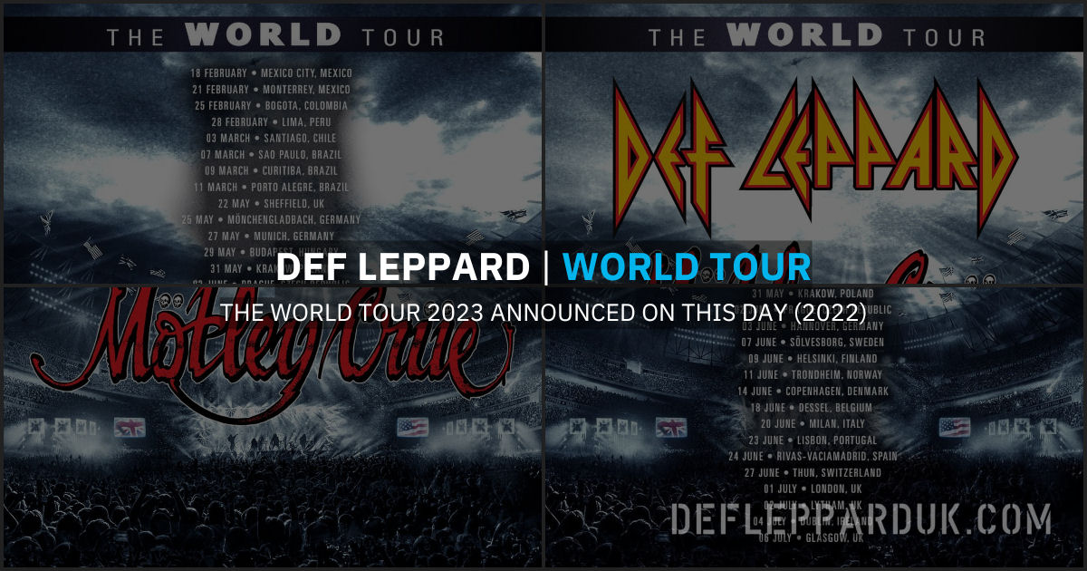 Def Leppard 2022. Def Leppard 2022.