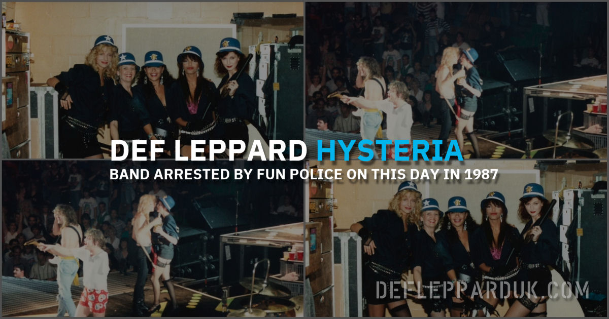 Def Leppard 1987. Def Leppard 1987.