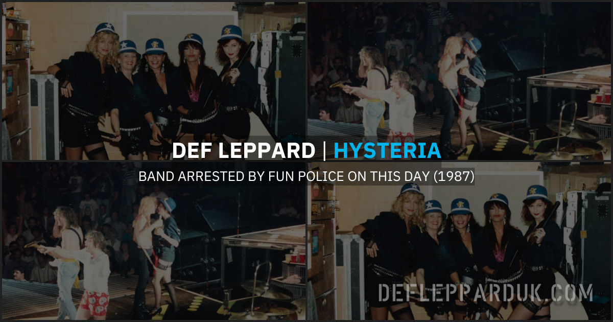 Def Leppard 1987.