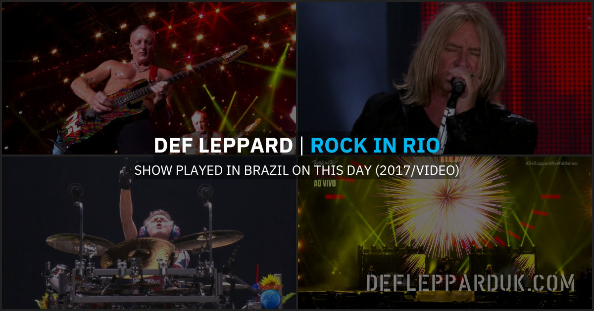 Def Leppard 2017.