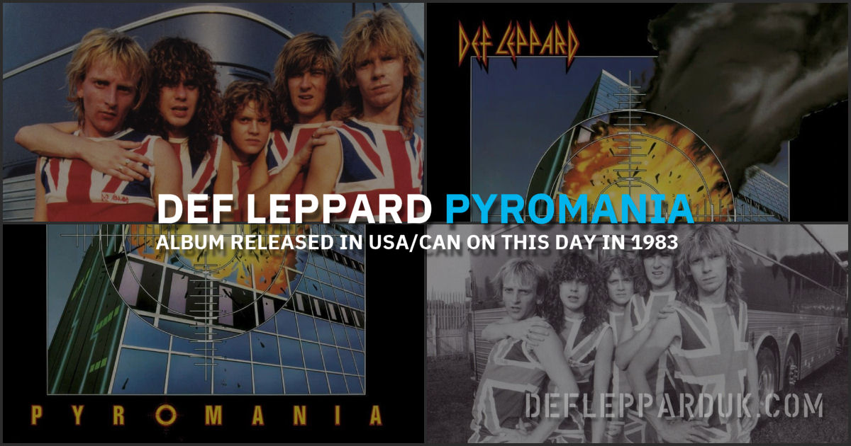 Def Leppard 1983.