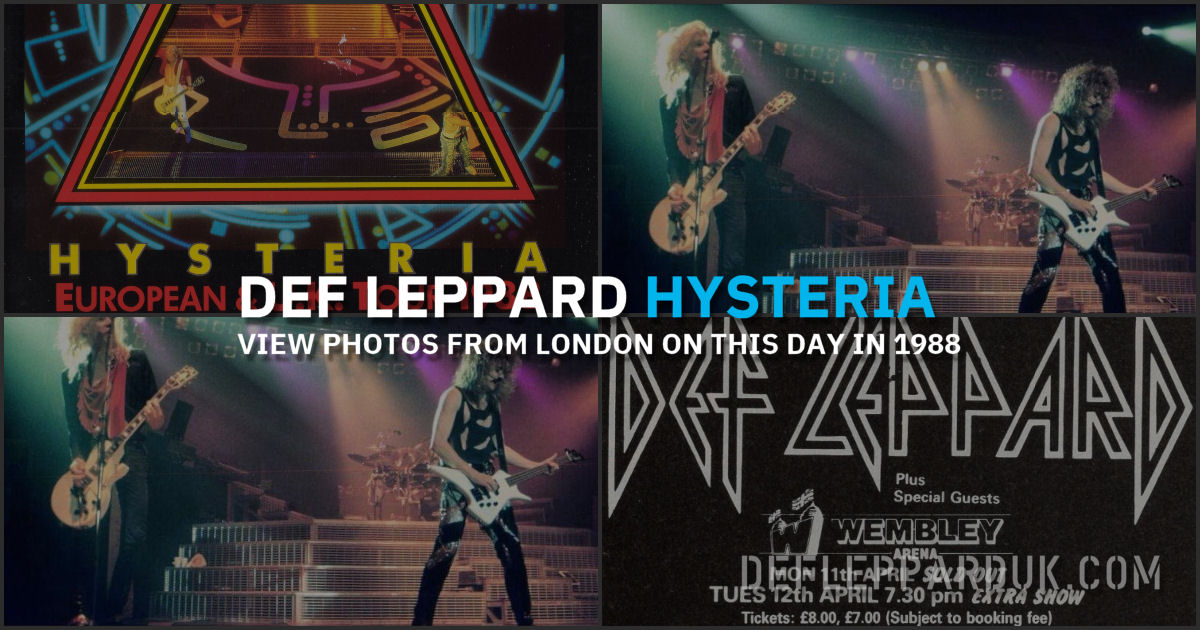 Def Leppard 1988.