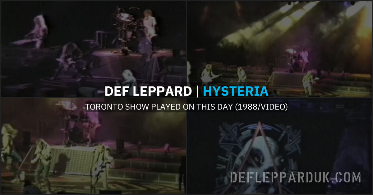 Def Leppard 1988.