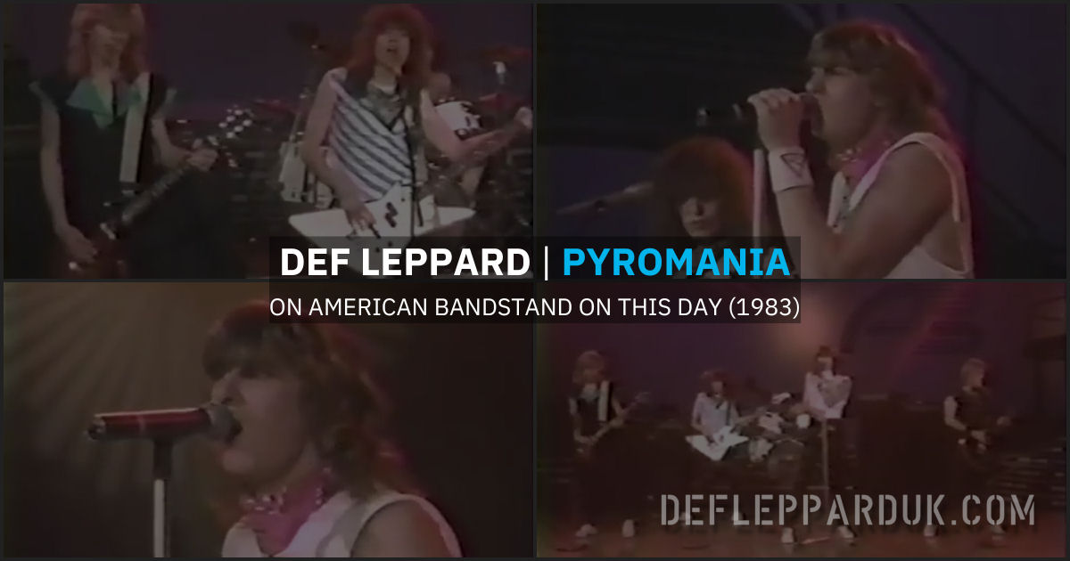 Def Leppard 1983.