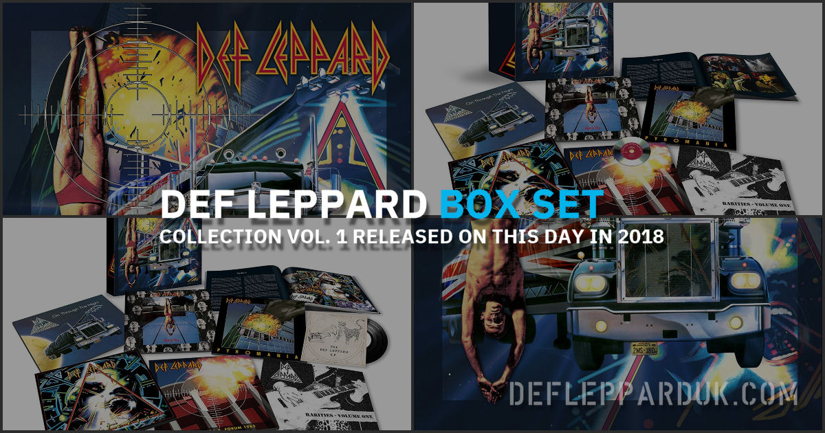 6 Years Ago DEF LEPPARD's Collection Volume 1 CD/Vinyl Box