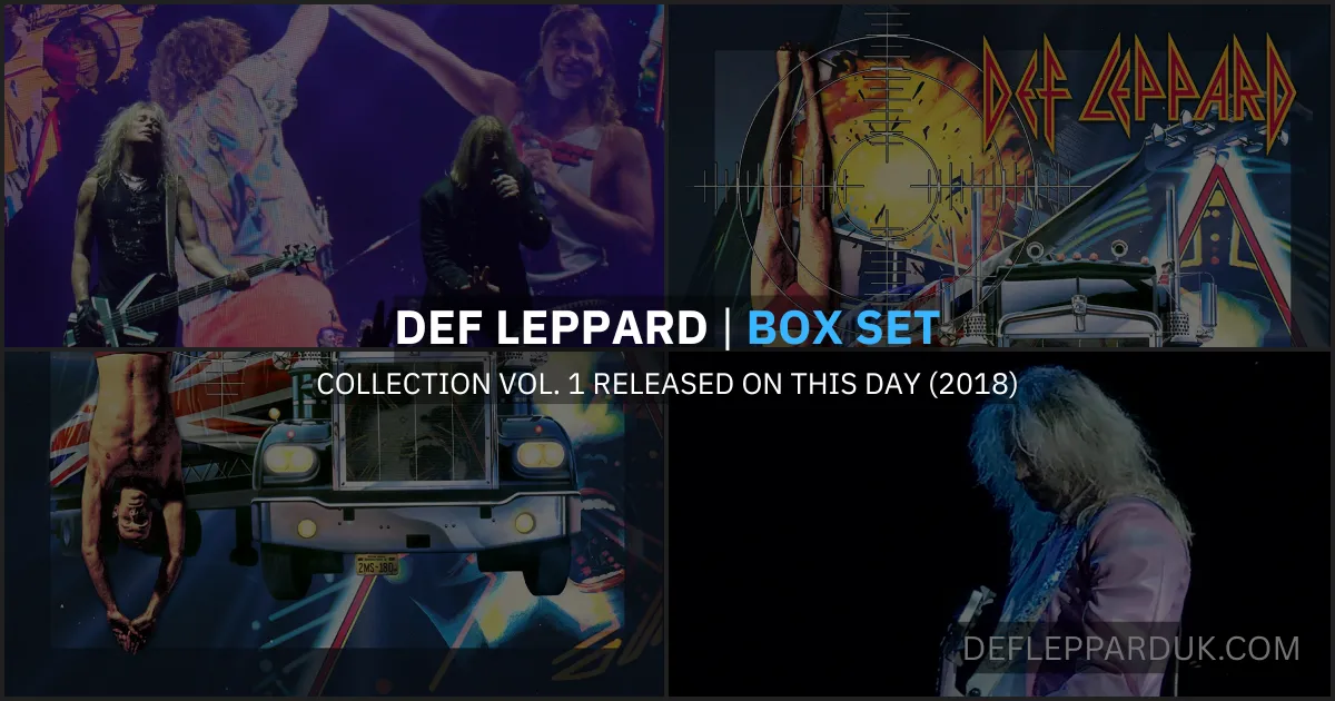 7 Years Ago DEF LEPPARD's Collection Volume 1 CD/Vinyl Box Set