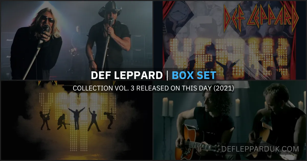 DEF LEPPARD's Collection Volume Three/RARITIES FROM THE VAULT Released