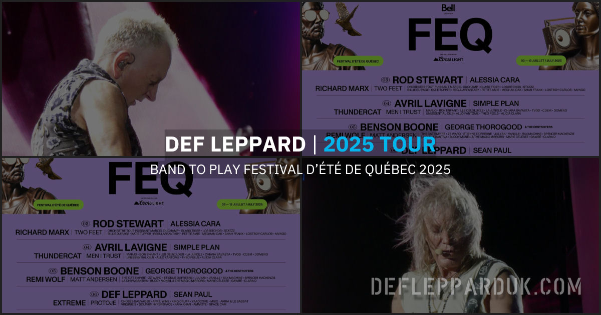 Def Leppard 2025.