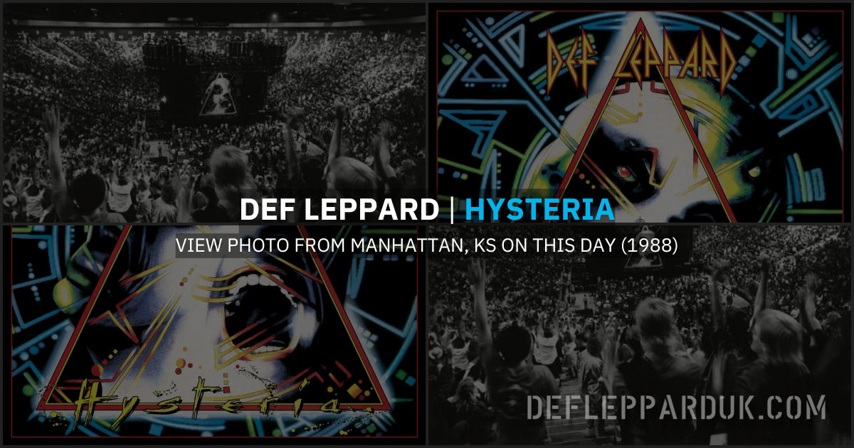 Def Leppard 1988. Def Leppard 1988.