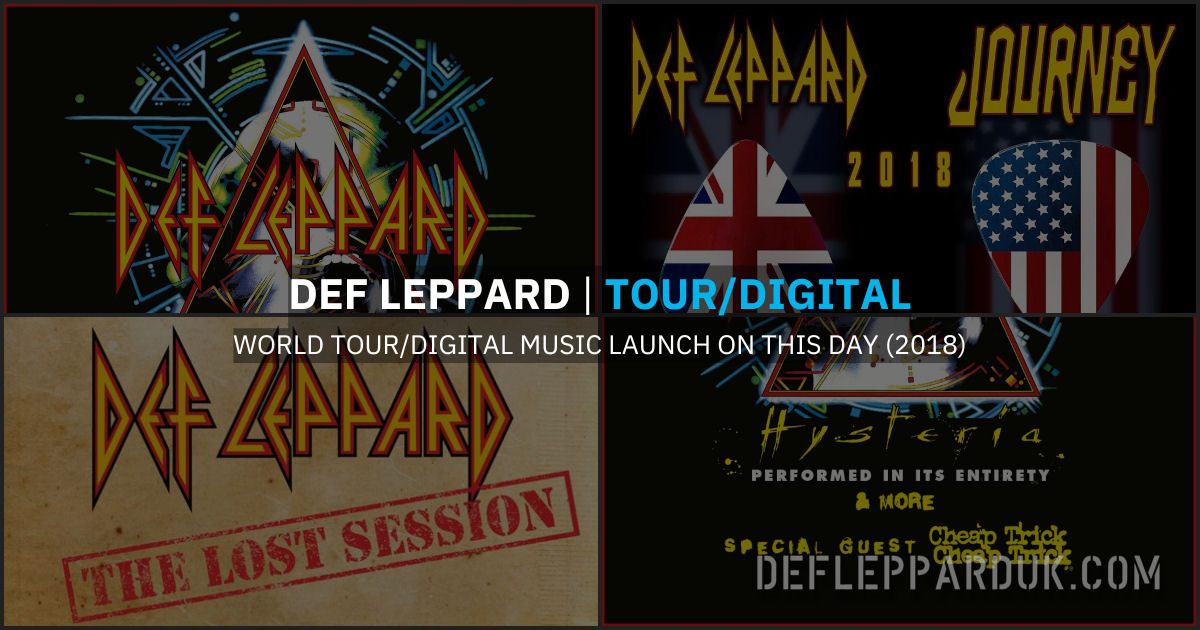 Def Leppard 2018. Def Leppard 2018.