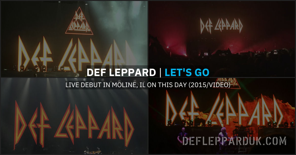 Def Leppard 2015.
