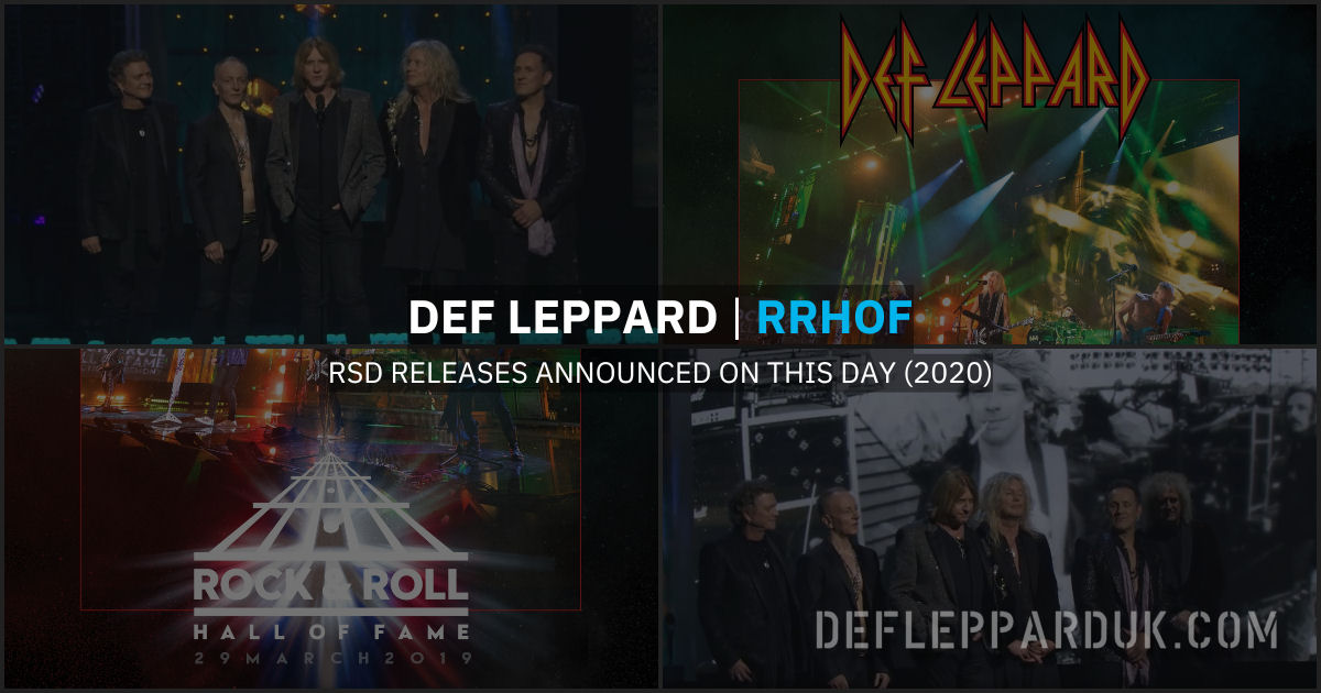 Def Leppard 2020. Def Leppard 2020.