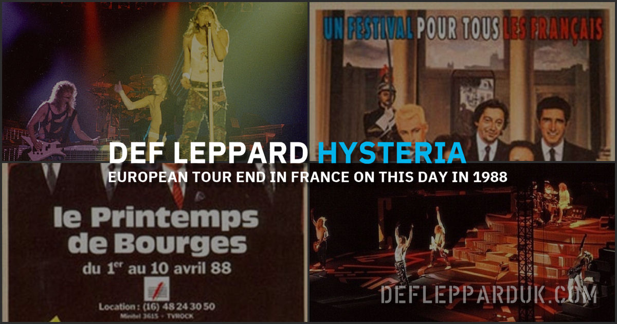 Def Leppard 1988.