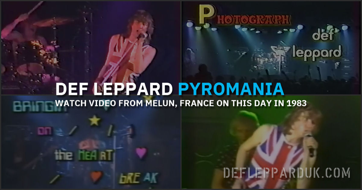 Def Leppard 1983. Def Leppard 1983.