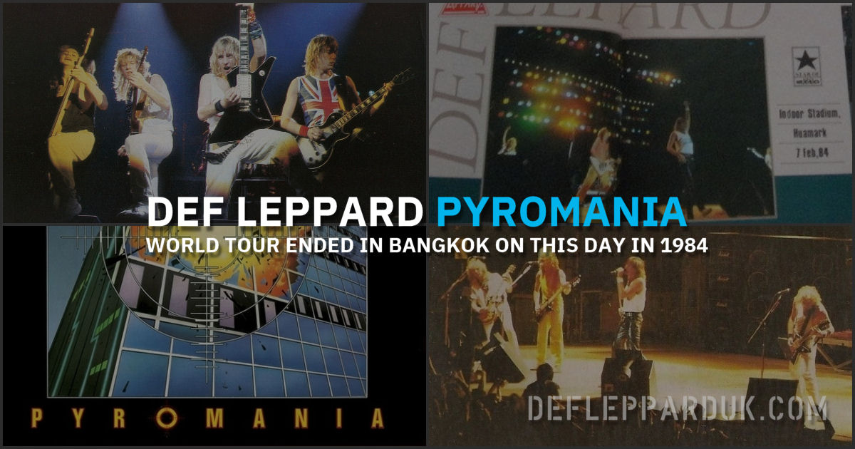 Def Leppard 1984.
