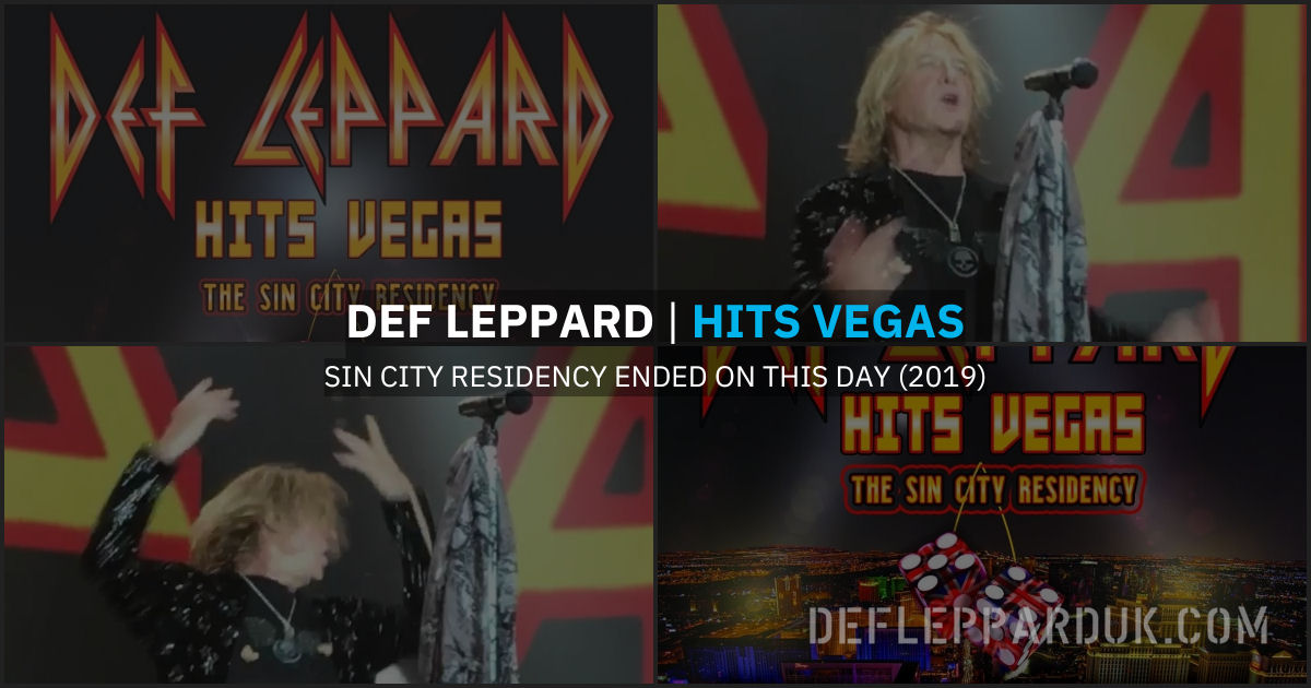 Def Leppard 2019.
