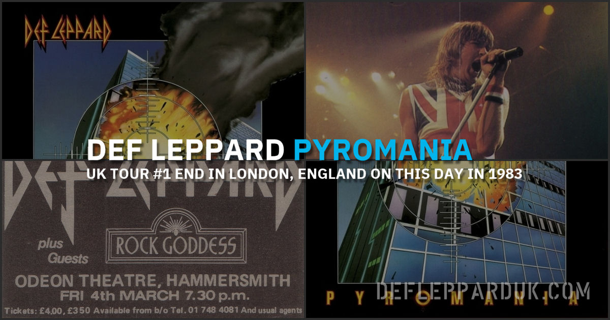 Def Leppard 1983. Def Leppard 1983.
