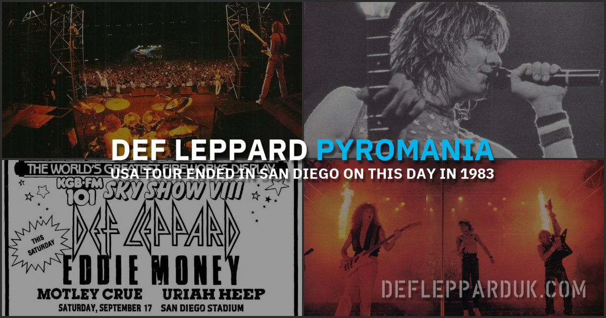 Def Leppard 1983.