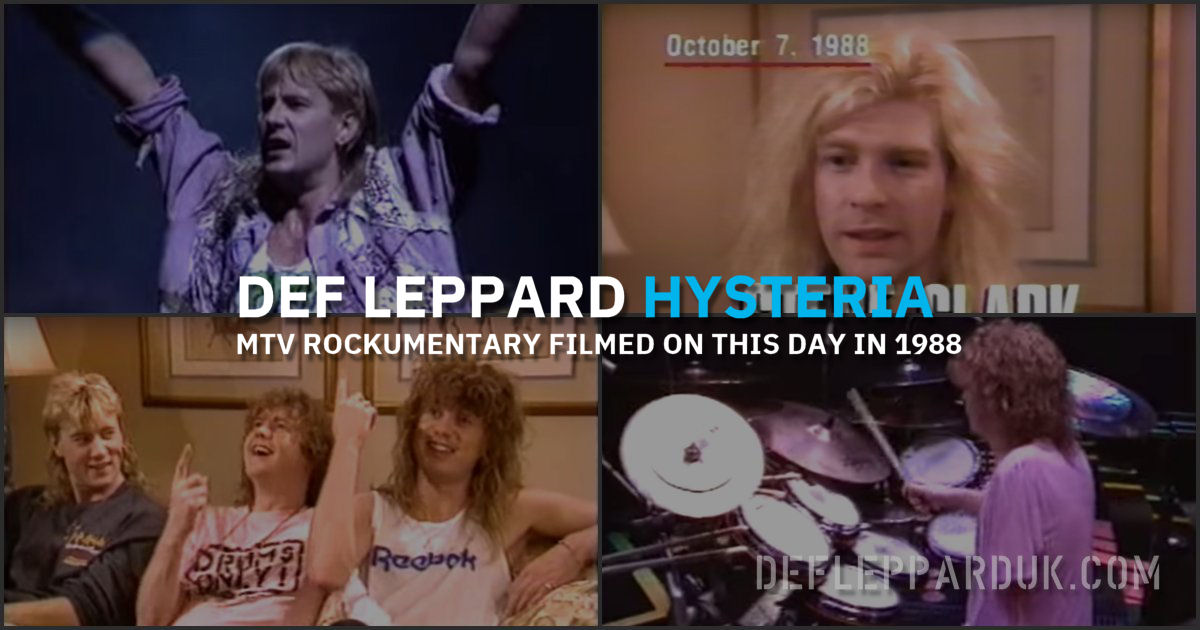 Def Leppard 1988. Def Leppard 1988.