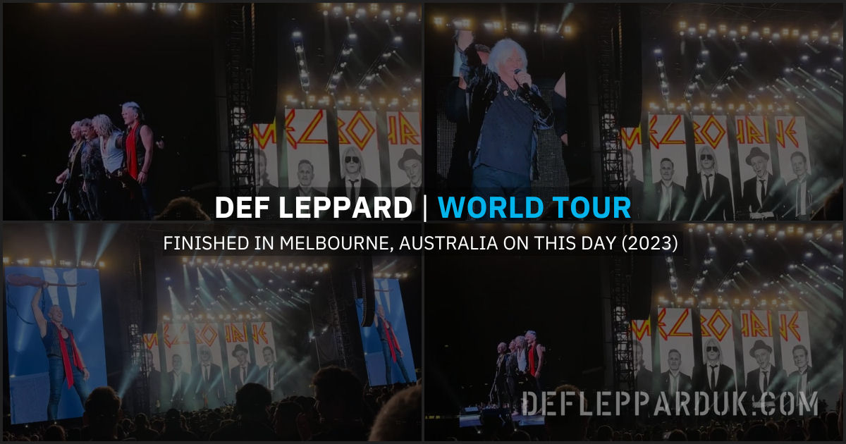 Def Leppard 2023. Def Leppard 2023.