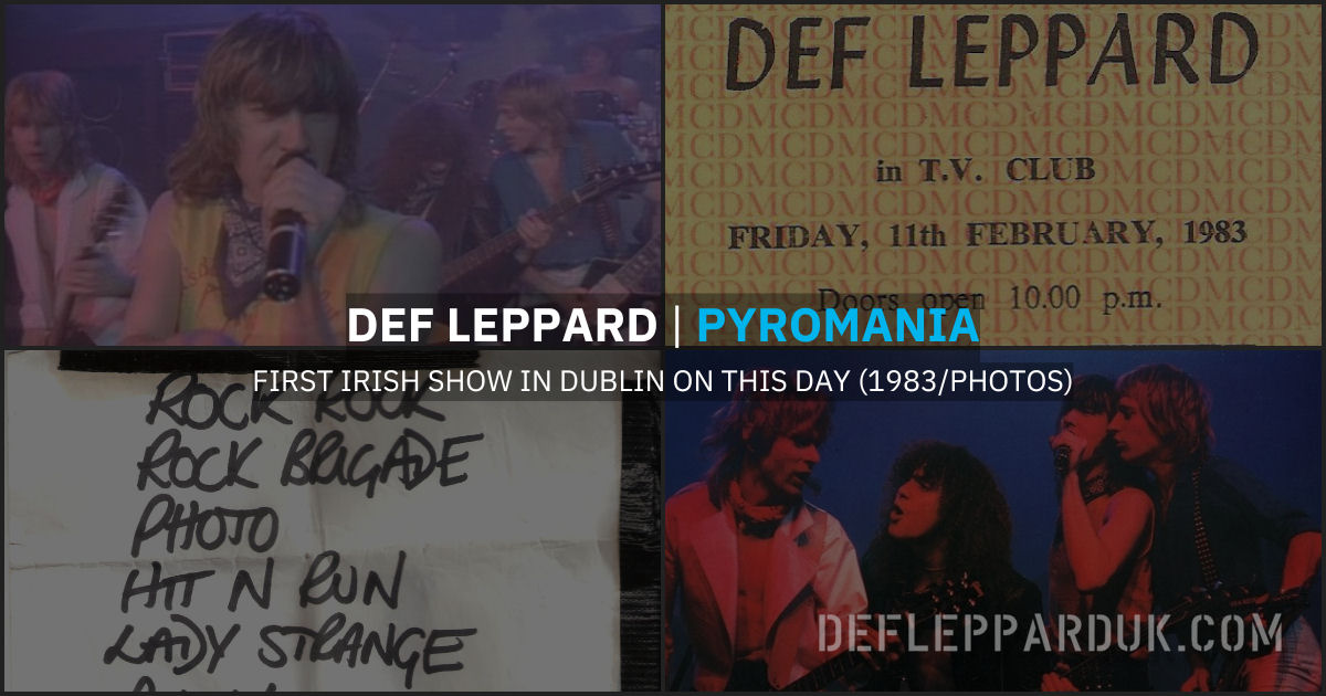 Def Leppard 1983. Def Leppard 1983.