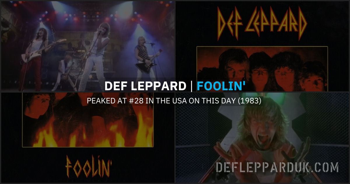 Def Leppard 1983. Def Leppard 1983.