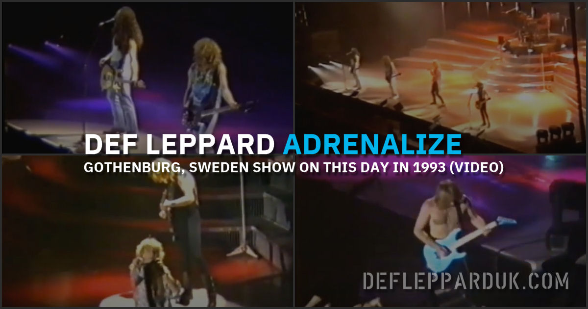 Def Leppard 1993.