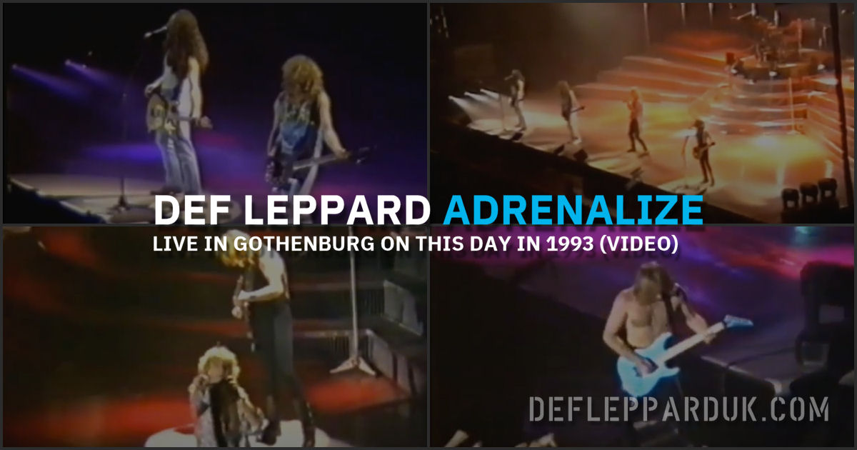 Def Leppard 1993. Def Leppard 1993.