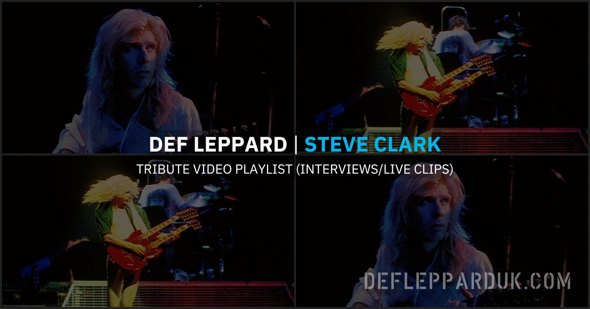Steve Clark 1987. Steve Clark 1987.