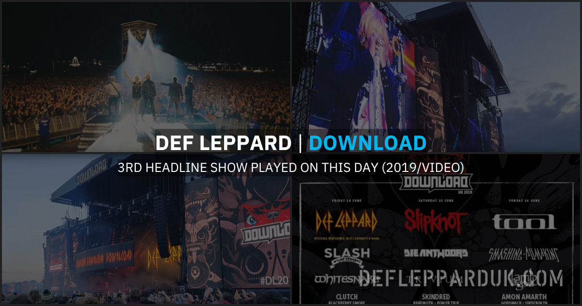 Def Leppard 2019. Def Leppard 2019.
