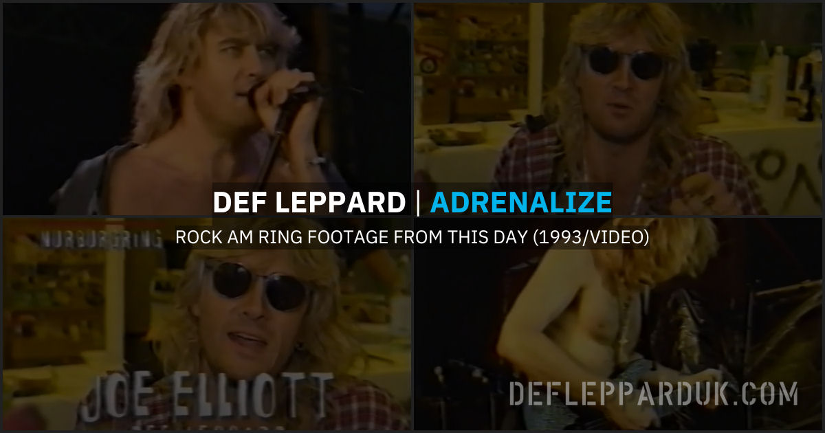 Def Leppard 1993. Def Leppard 1993.