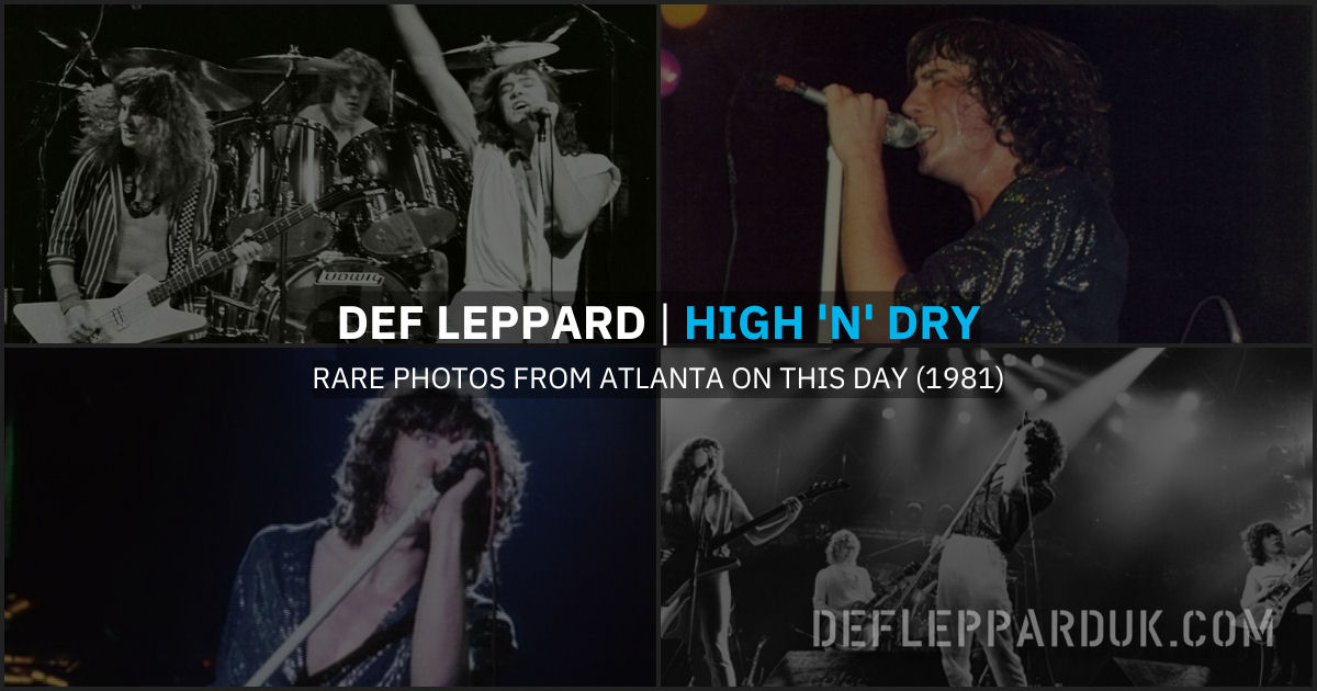 Def Leppard 1981. Def Leppard 1981.
