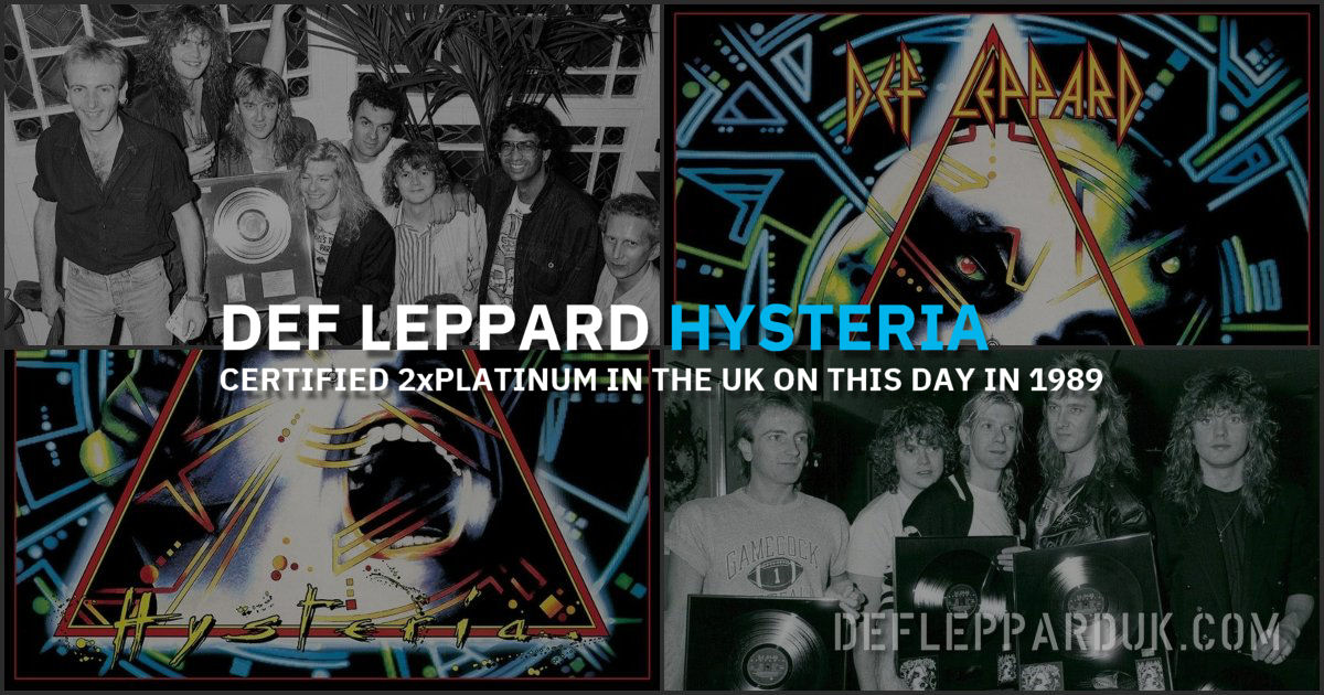 Def Leppard 1987. Def Leppard 1987.