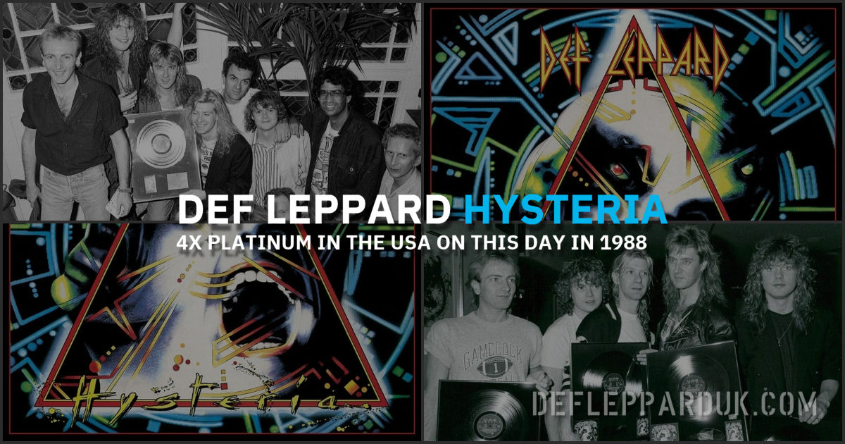 Def Leppard 1987.