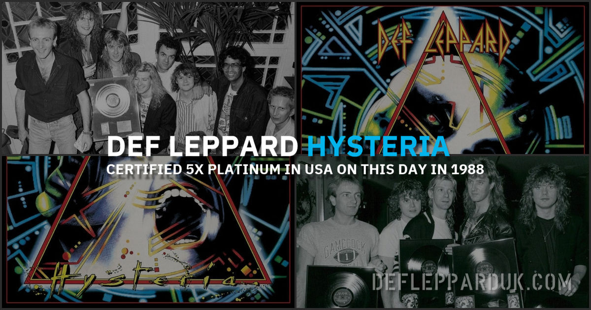 Def Leppard 1987.