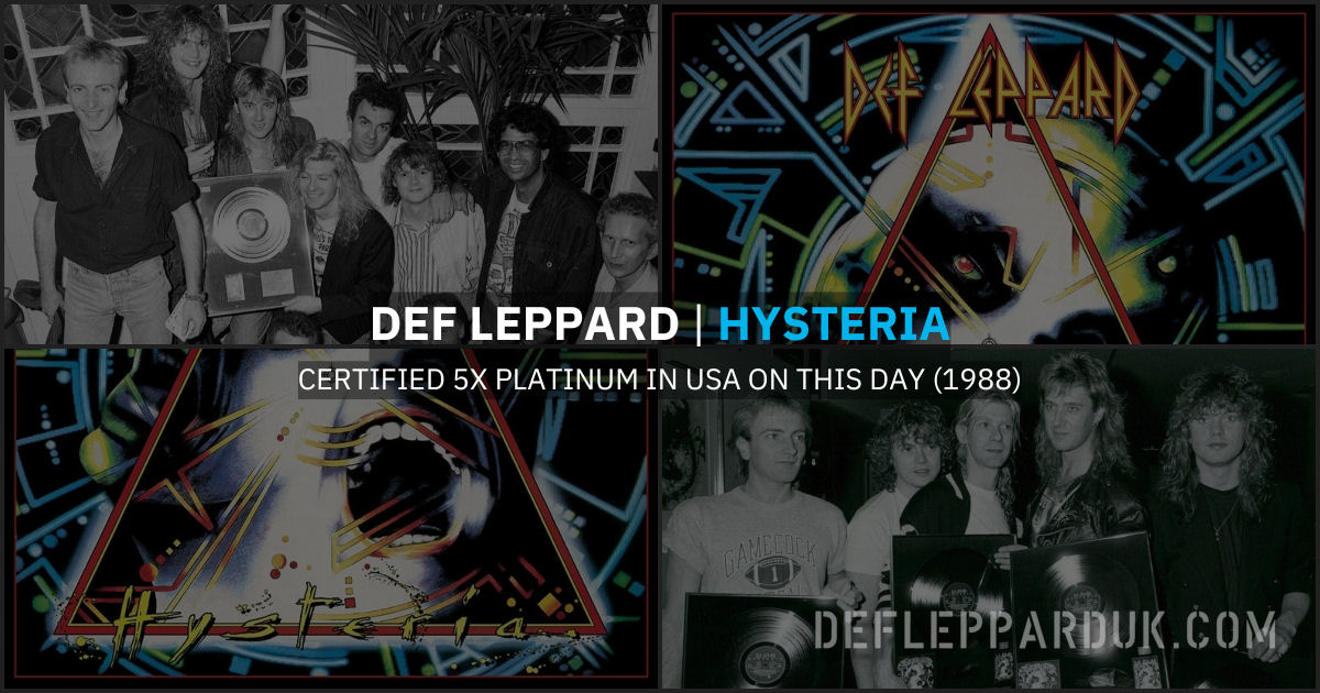 Def Leppard 1987.