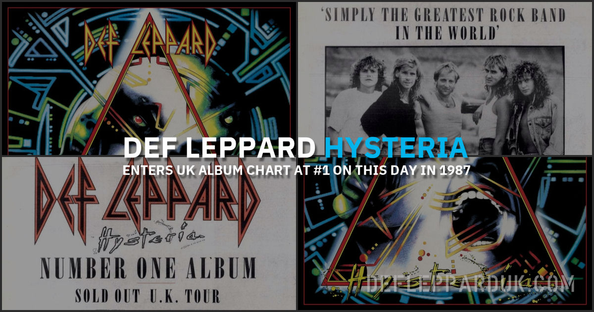 Def Leppard 1987. Def Leppard 1987.