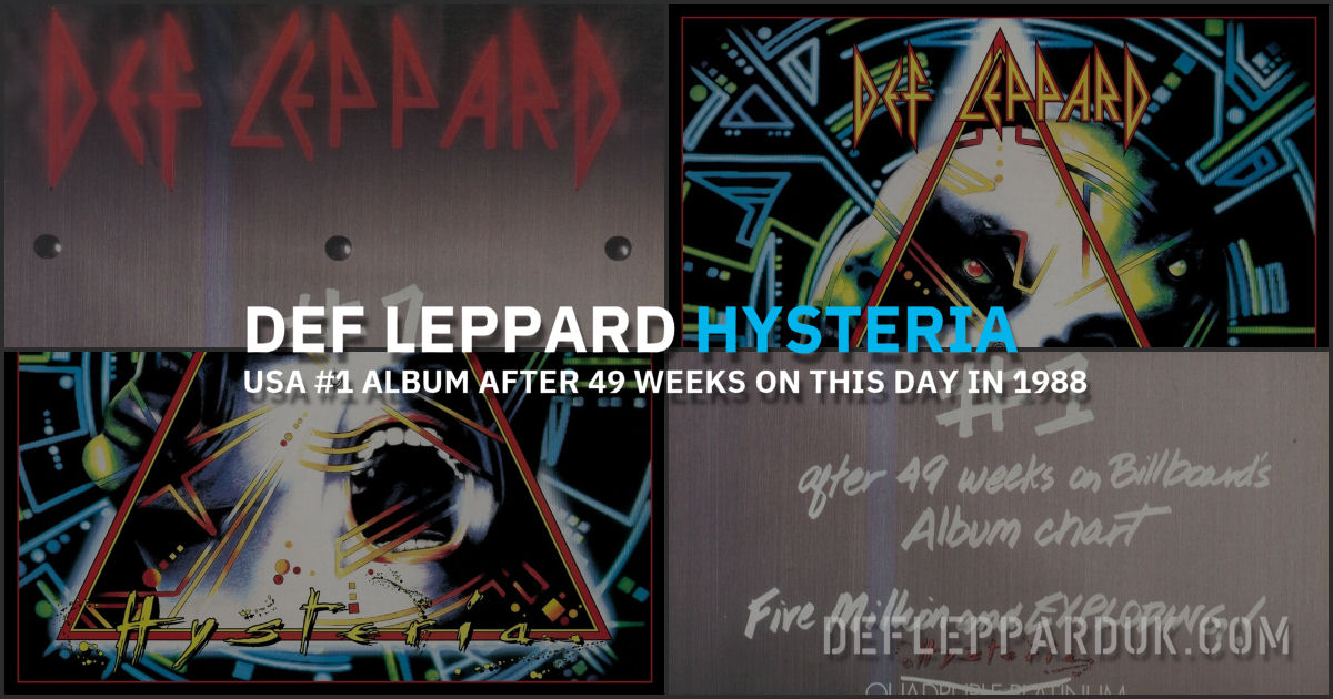Def Leppard 1987. Def Leppard 1987.
