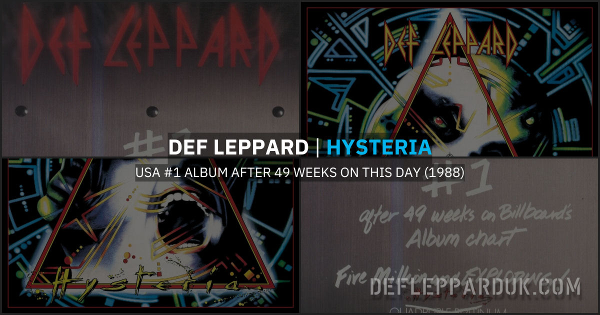Def Leppard 1987.