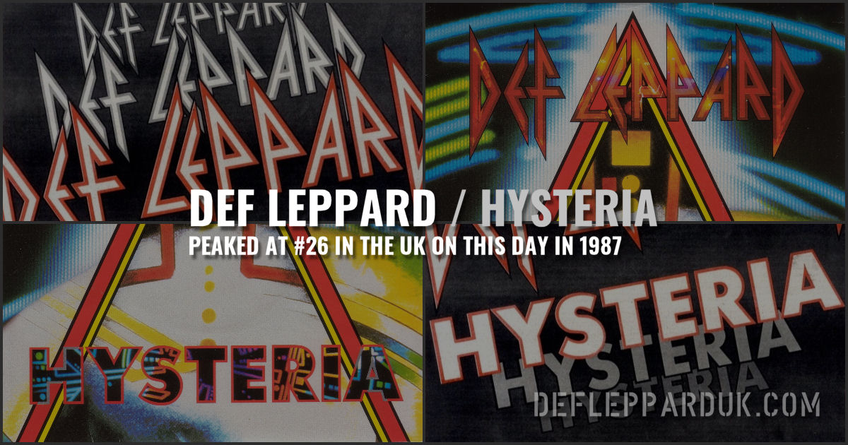 Def Leppard 1987.